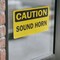 Signmission Sound Horn Caution Sign, Vinyl Decal, 10in W x 7in L, 2PK OS-2PACK-CS-D-710-L-19234 - alternate 5
